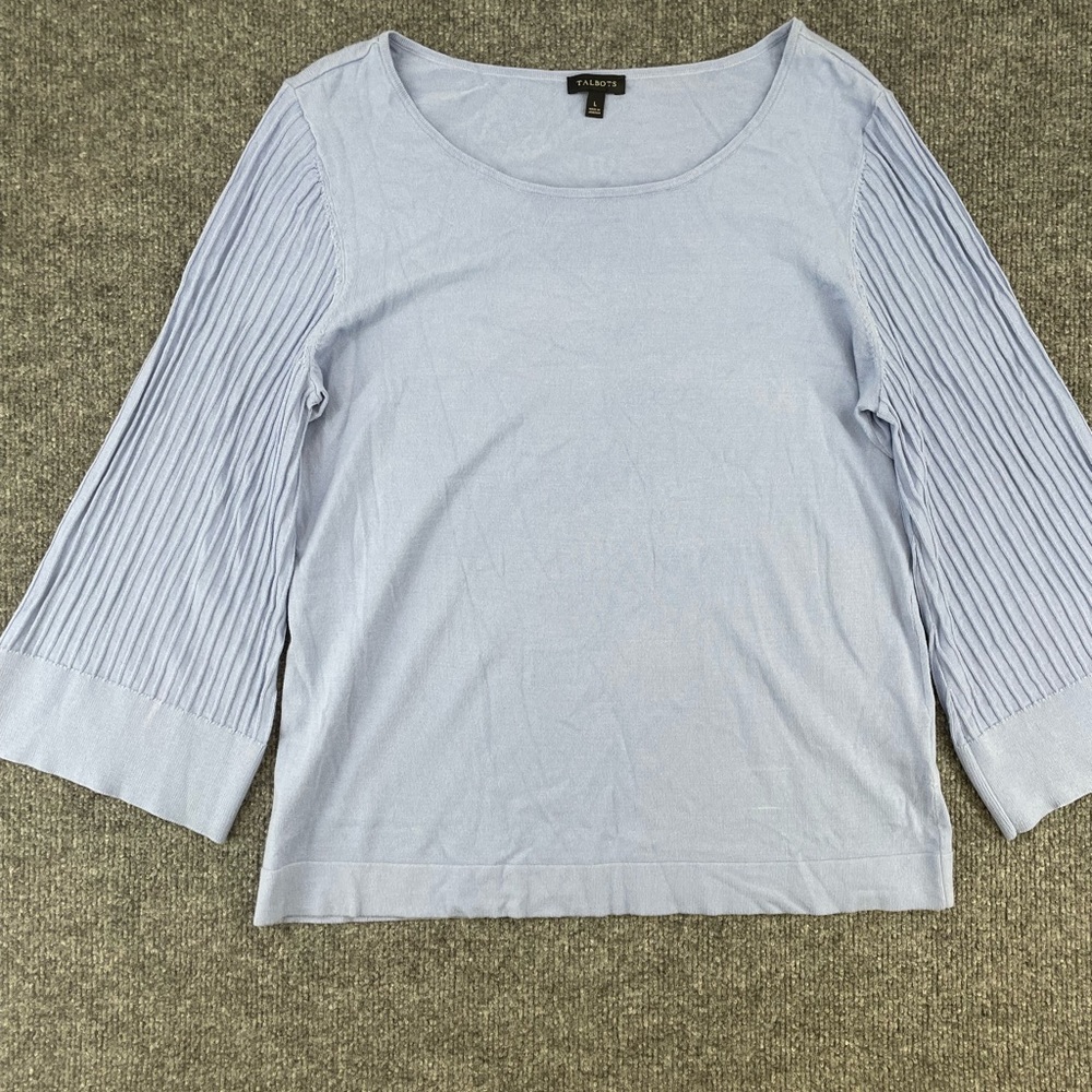 Talbots Shirt - Women’s Large - Light Blue - Soft